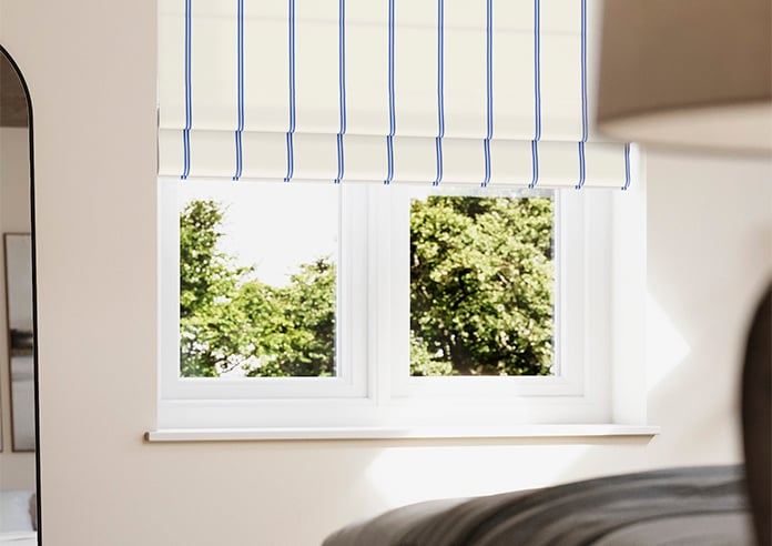 The British Stripe Co. Victoria, Bristol No.1 - Twist&Fit Roman Blind - Image 5